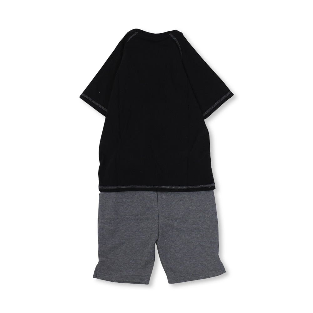 Boy Cotton Pajama "Ready Set Goal" Print