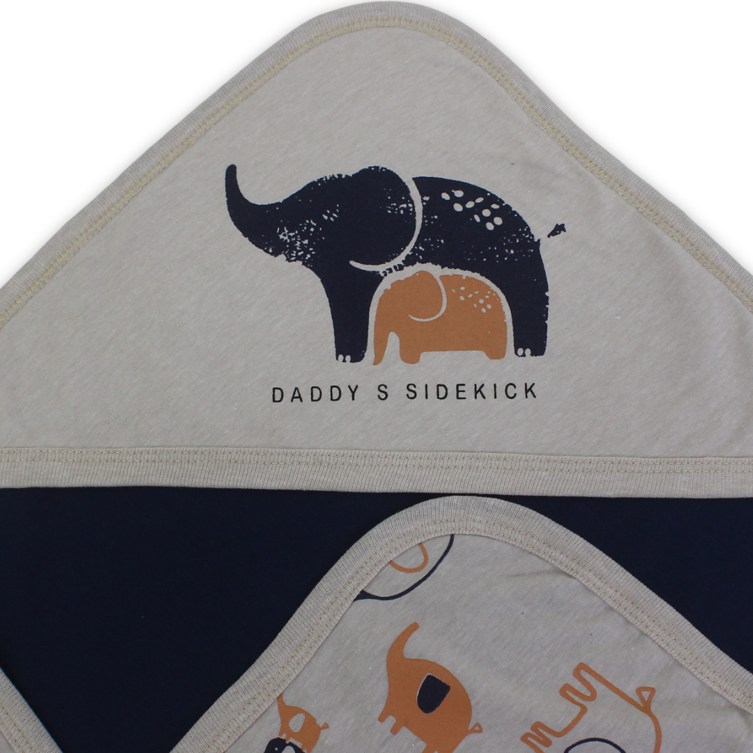 Cotton Baby Blanket – Elephant Print