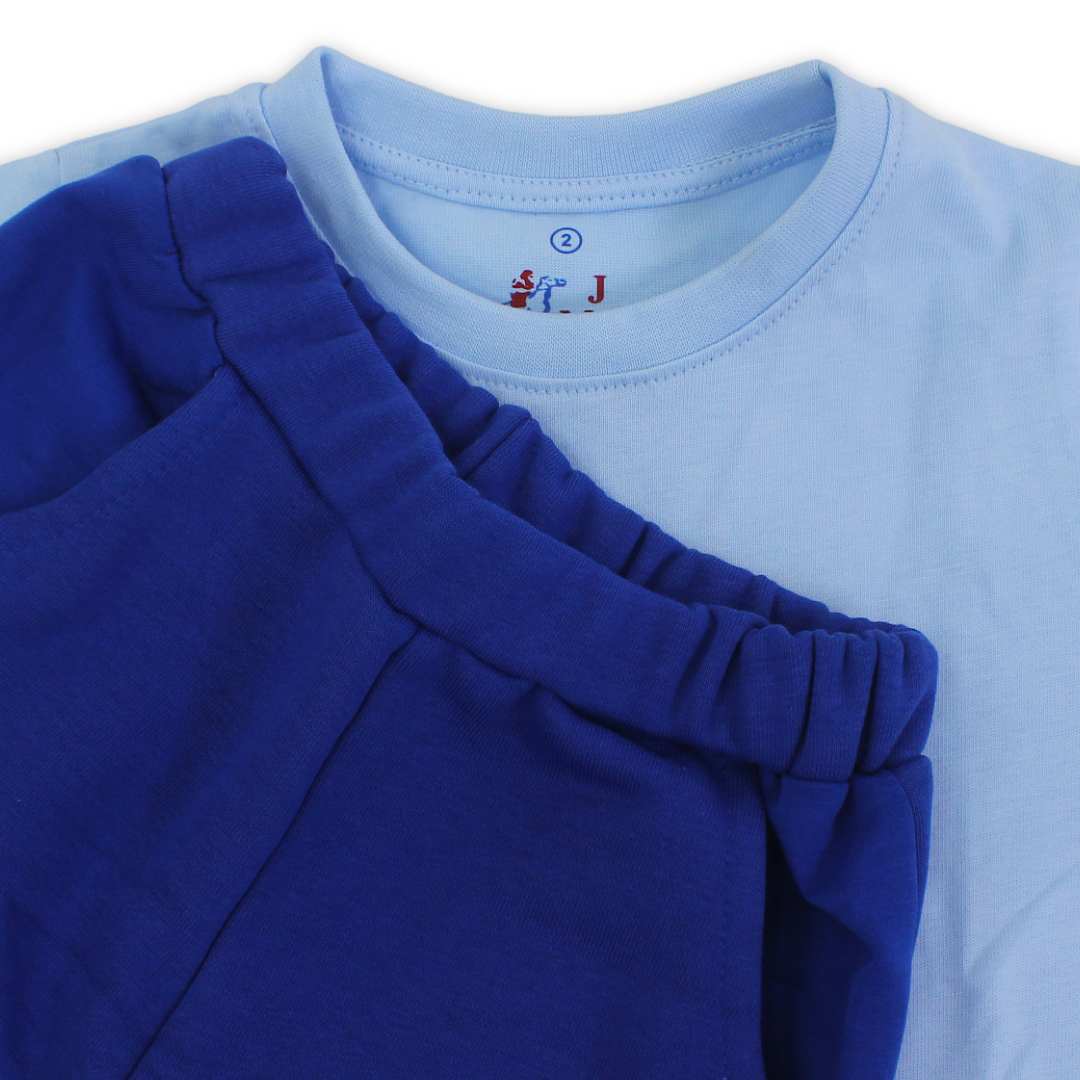 Boys Cotton Pajama – "King" Print
