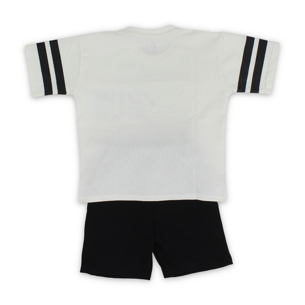 Boys Cotton Pajama – "Run" Print