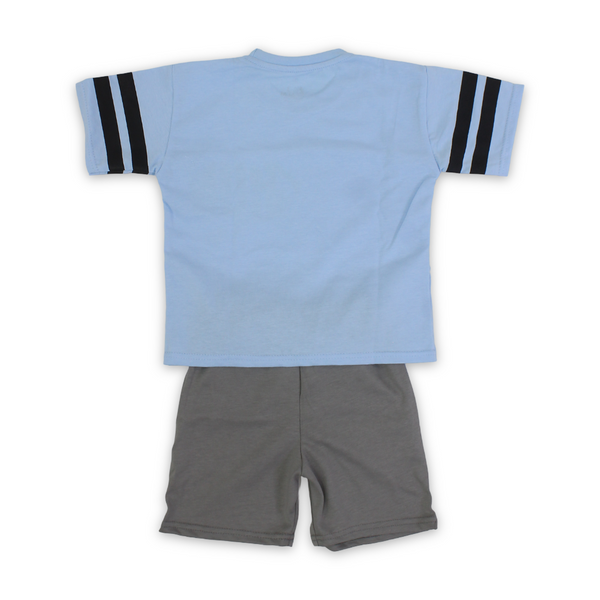 Boys Cotton Pajama – "Run" Print