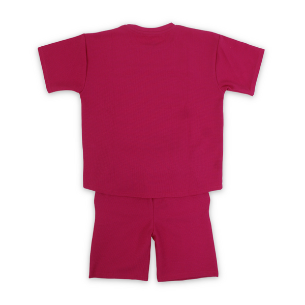 Girls Cotton Pajama – "Chill" Print