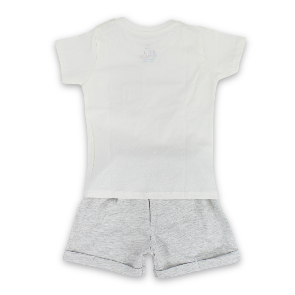 Baby Boys Cotton Pajama – with "Let’s Go Dog" Print