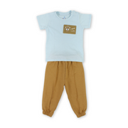 Baby Boys Cotton Pajama – with Bear Print