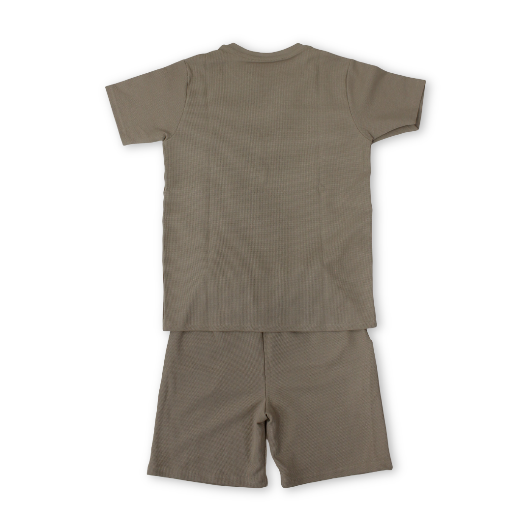 Boys Cotton Pajama –  "On & Off" Print