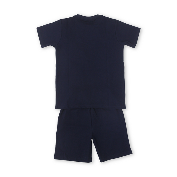 Boys Cotton Pajama –  "On & Off" Print