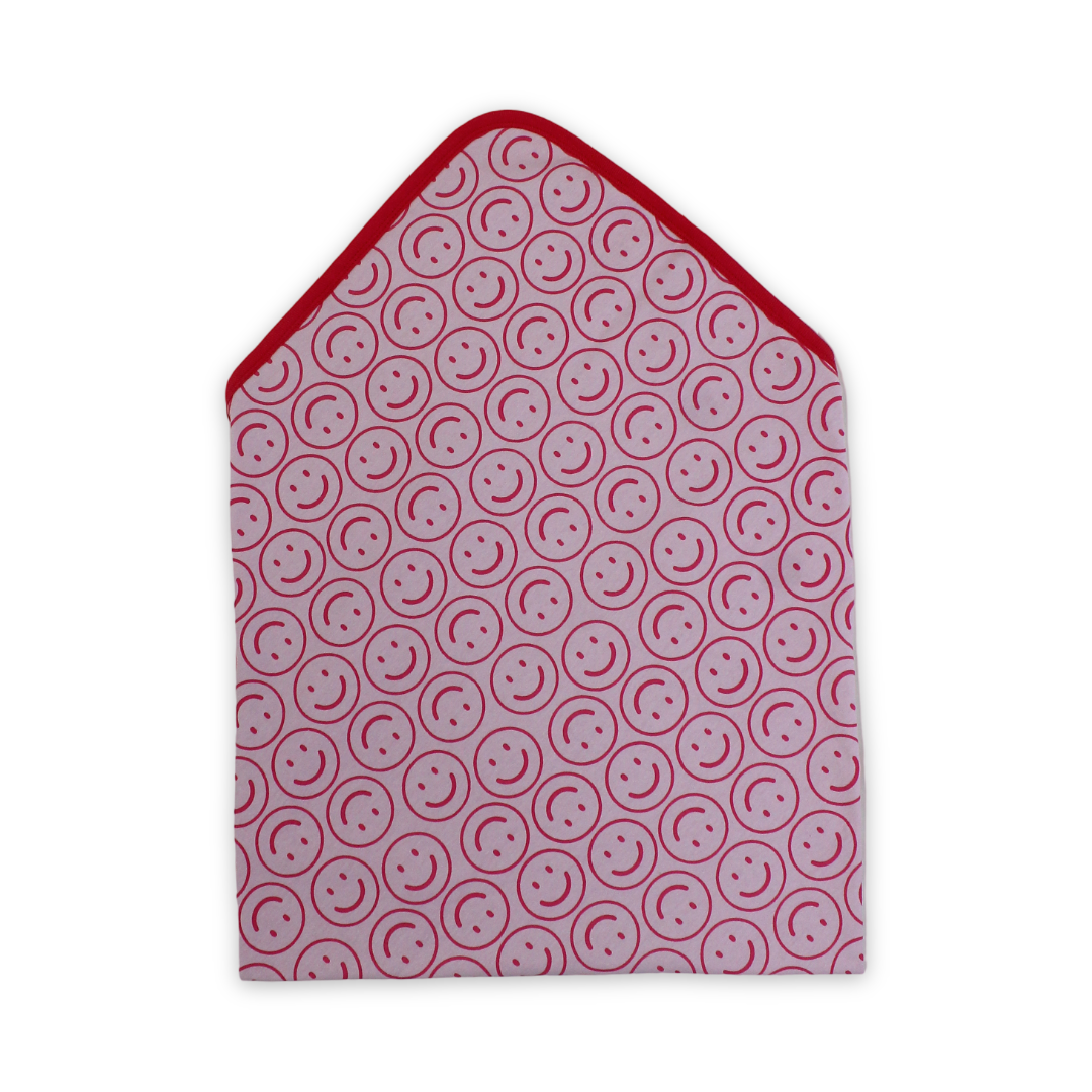 Cotton Baby Blanket – Smile Face Print