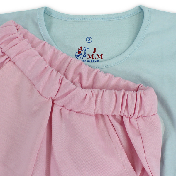 Girls Cotton Pajama – "Music" Print