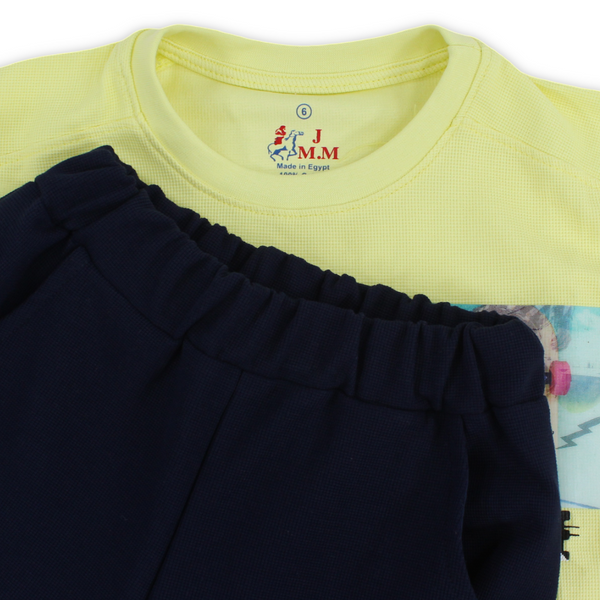 Boys Cotton Pajama – "Free Style" Print