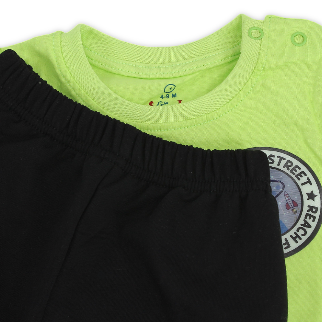 Baby Boys Cotton Pajama – "Sesame Street" Print
