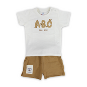 Baby Boys Cotton Pajama – "ABC Bear" Print