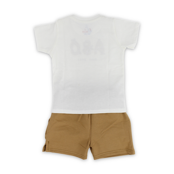 Baby Boys Cotton Pajama – "ABC Bear" Print