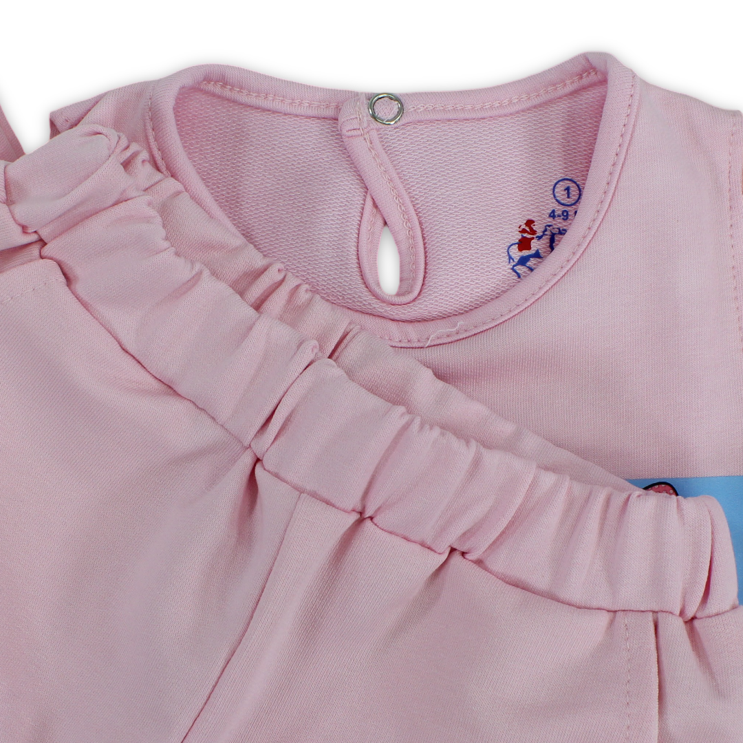 Baby Girls Cotton Pajama – Daisy Duck Print