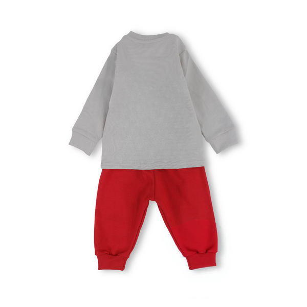Unisex Baby Cotton Long-Sleeved Pajama – Mammals Print