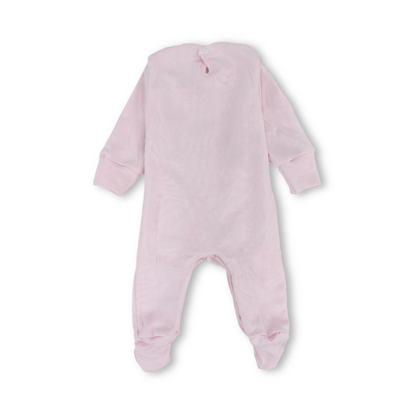 Unisex Baby Cotton Baby Footie – "Mom + Dad = Me" Print