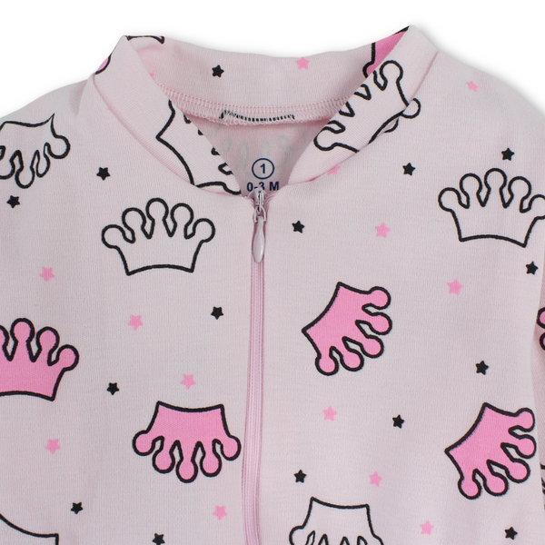 Baby Girls Cotton Baby Footie
