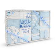 Baby Boys Gift Clothes Box – White* Baby Blue with "Prince" Print 0-3m (20Pcs)