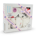 Unisex Baby Gift Clothes Box – Off-White with "I love Mummy & Daddy" Print 3-6m (5Pcs)