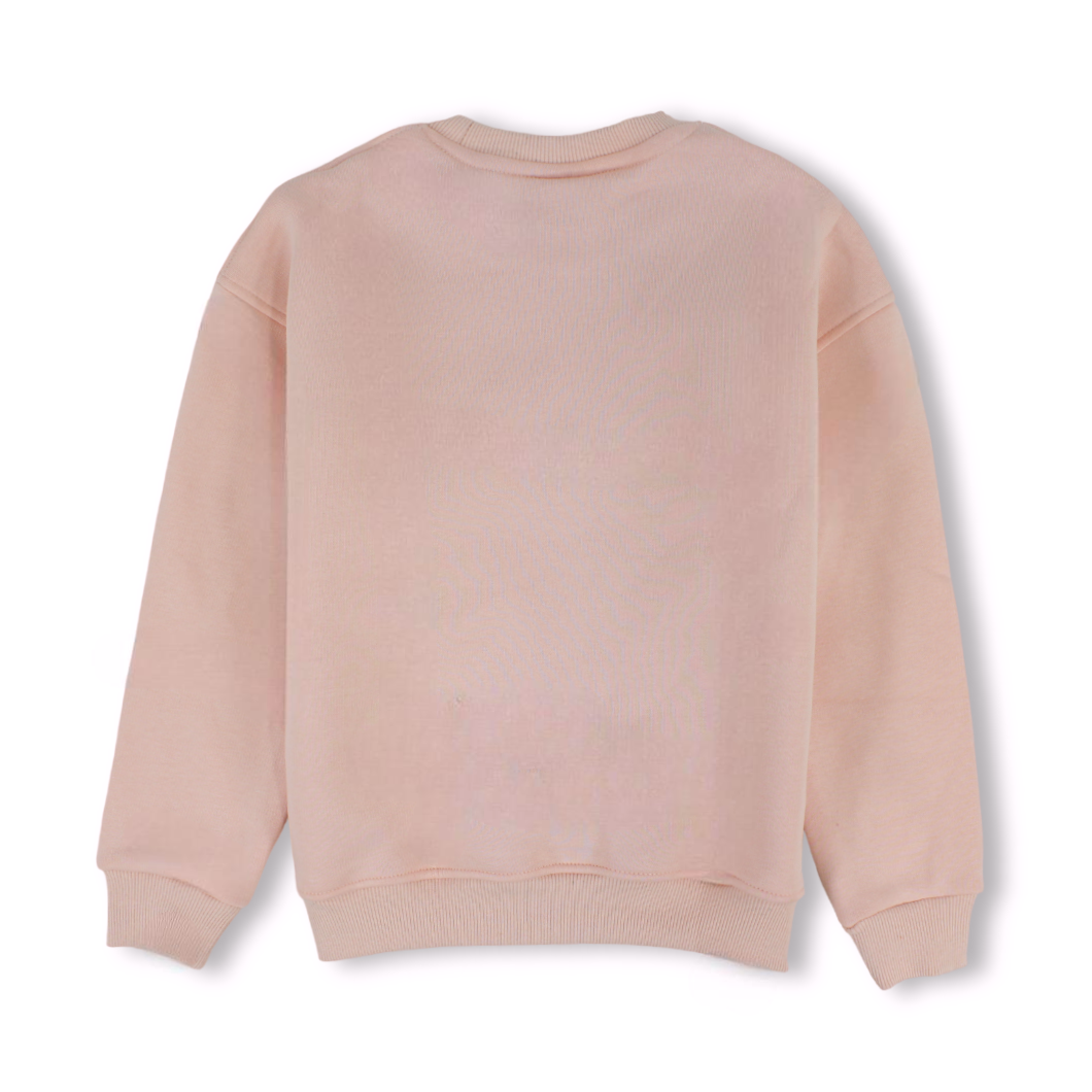 Girls Cotton Sweatshirt – Coconut Print