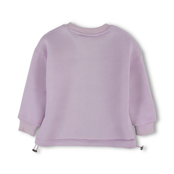 Girls Cotton Sweatshirt – ”Treat People With Kindness” Design