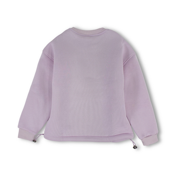 Girls Cotton Sweatshirt – ”Treat People With Kindness” Design