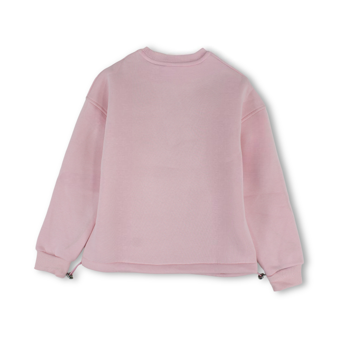Girls Cotton Sweatshirt – ”Treat People With Kindness” Design