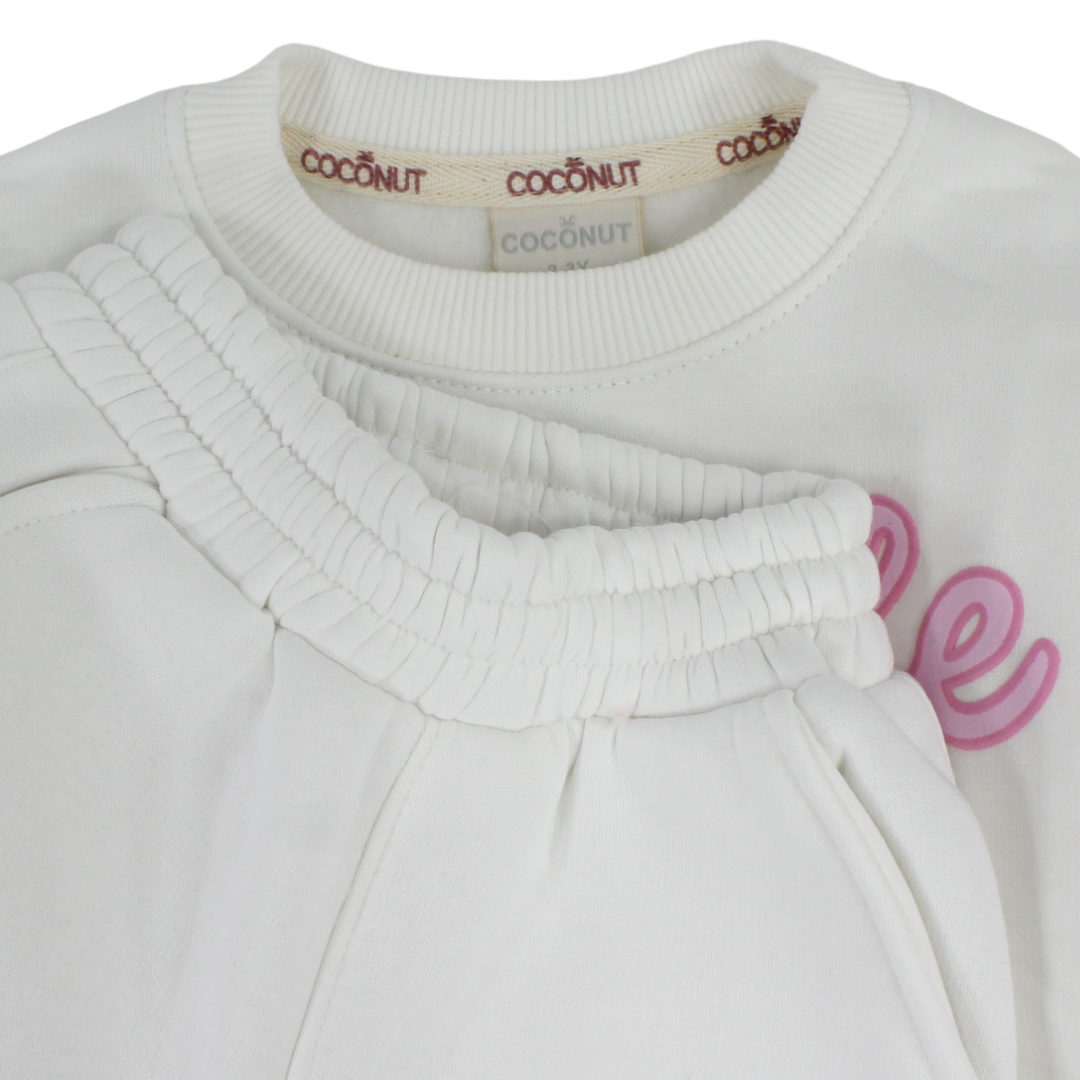 Girls Cotton Outfit Set – “Soft Life Mode” Design