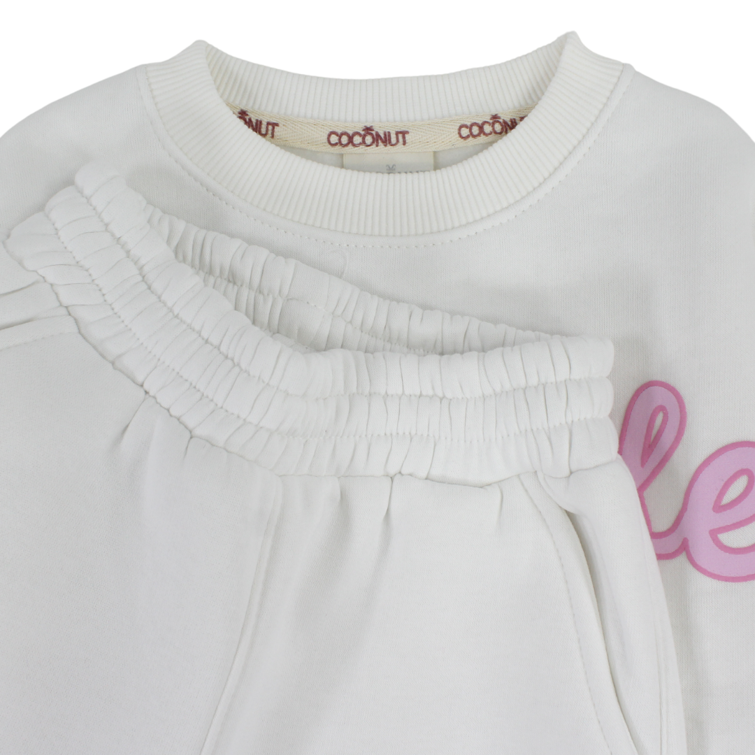 Girls Cotton Pajama Set – “Soft Life Mode” Design