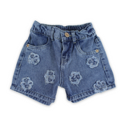 Girls Cotton Denim Short