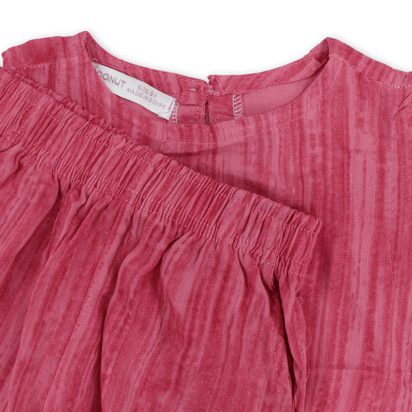 Girls Cotton Outfit Set – Watermelon