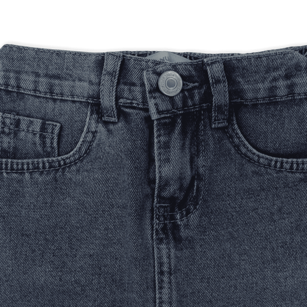 Girls Cotton Denim Skirt – Dark Blue