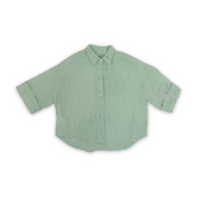 Girls Cotton Blouse – Mint
