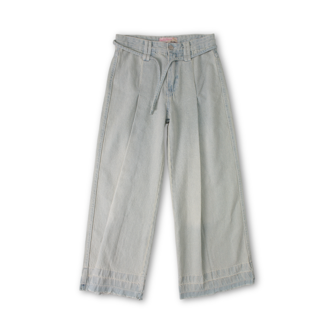 Girls Denim Pants – Light Blue