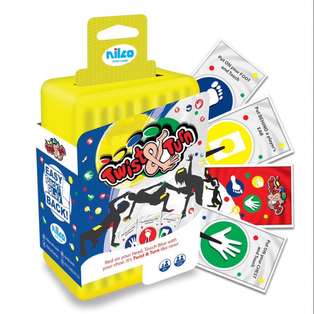 Nilco Twist & Turn Card Game - Toys