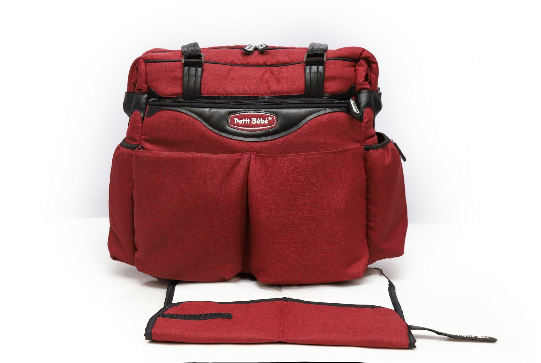 Petit Bebe Premium Diaper Bag – Burgundy