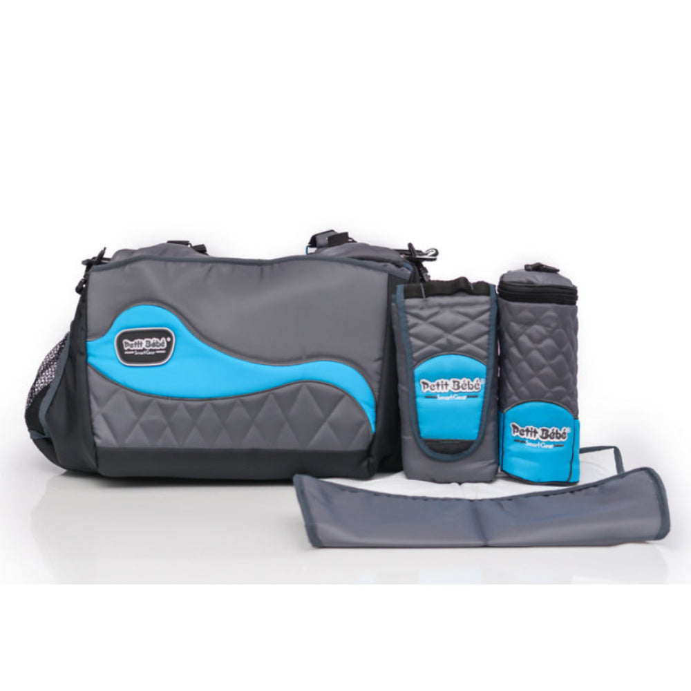 Petit Bebe Smart Gear S1 Diaper Bag – Turquoise