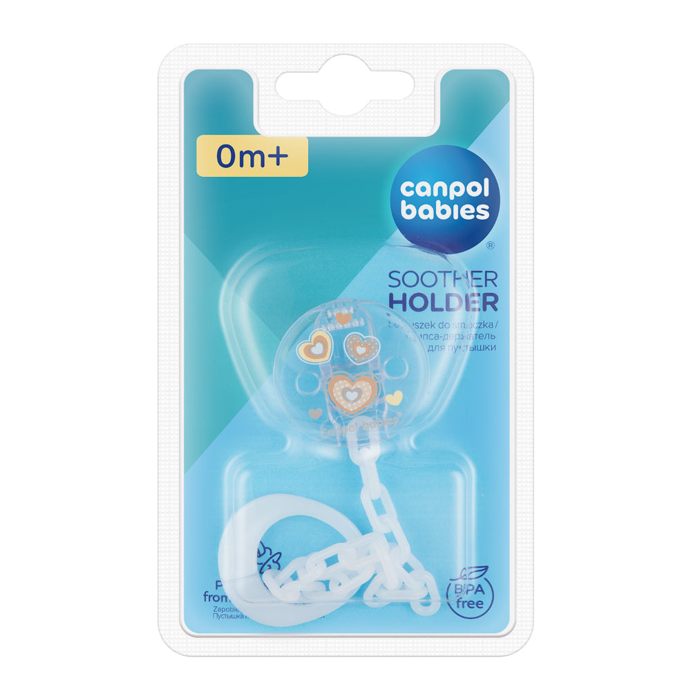 Canpol Babies Soother Holder - White