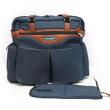 Petit Bebe Baby Diaper Bag Premium – Blue & Havan