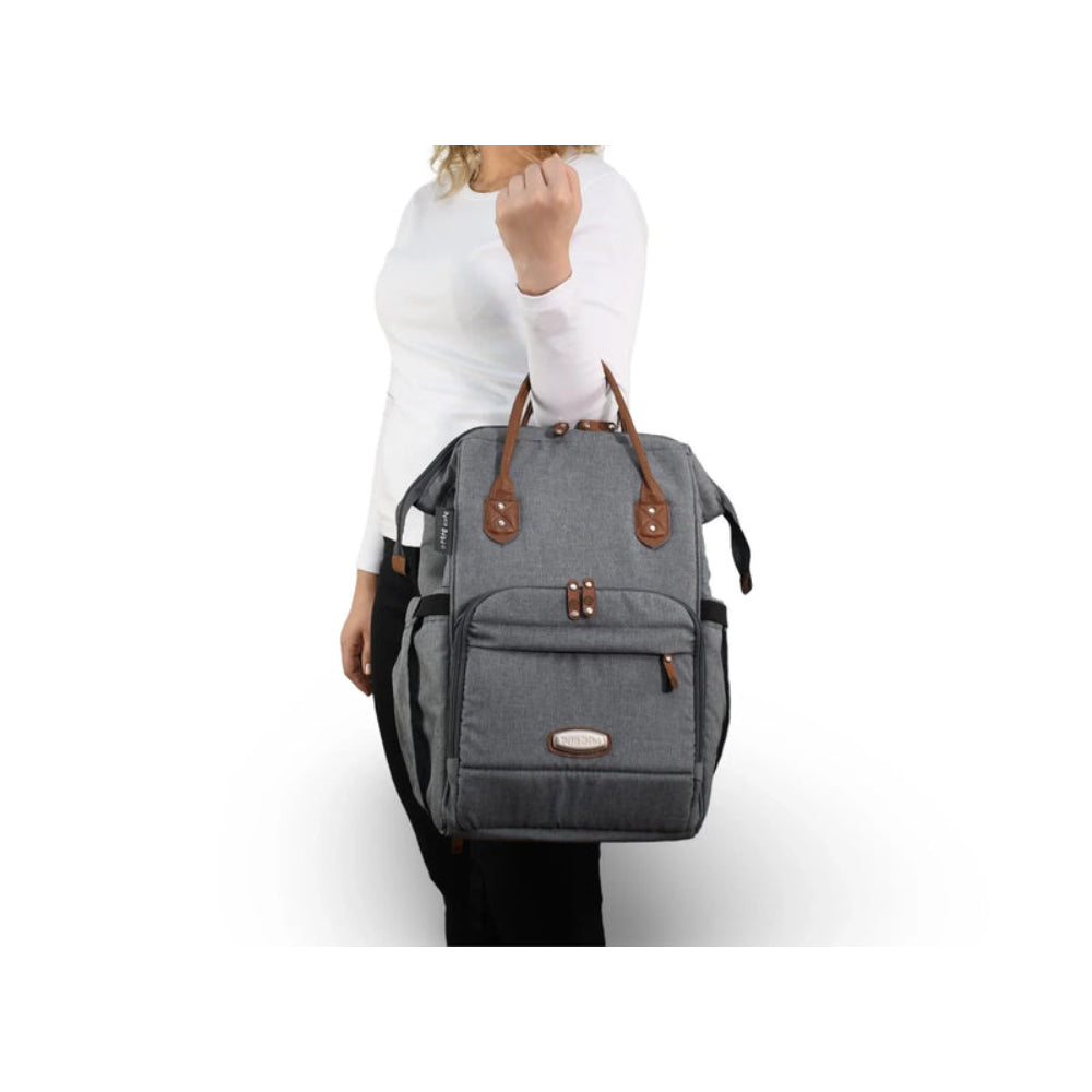 Petit Bebe Premium Max Diaper Bag – Grey
