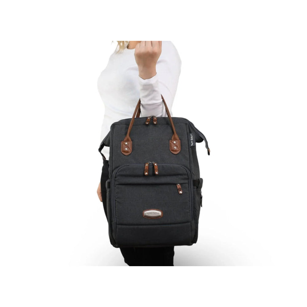 Petit Bebe Premium Max Diaper Bag  – Black