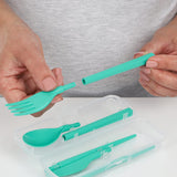Sistema Plastic Cutlery Set – Turquoise