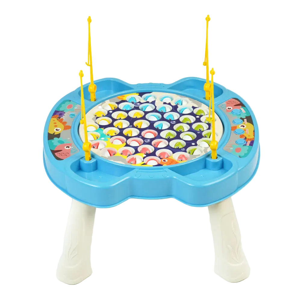 "Ocean Fishing Toy" 45 Pcs – Baby Blue - Toys - OKO