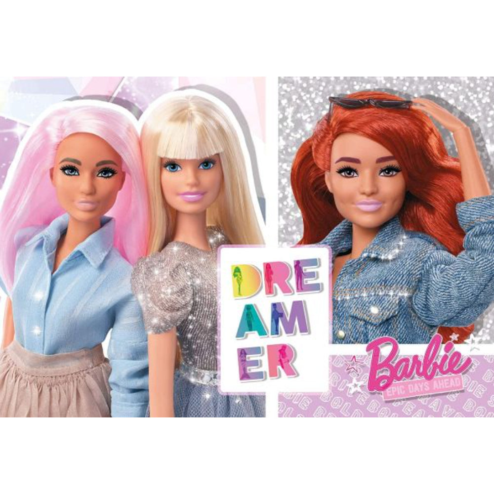 Lisciani Barbie "Dreamer" Glitter Puzzle - 108 Pieces