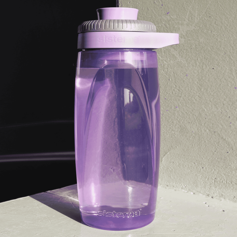 Sistema Plastic Water Bottle – Purple