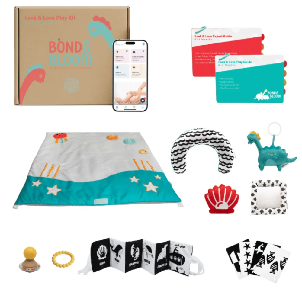 Bond & Bloom "Look & Love Play Kit" 0-3m