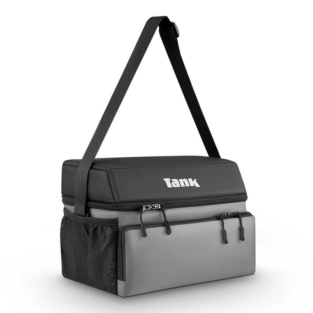 Tank Insulated Thermal Bag 12L – Gray & Black