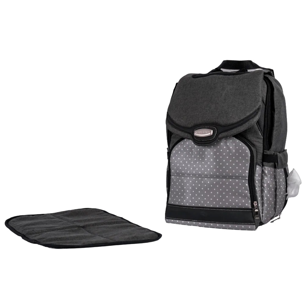 Petit Bebe For me Premium Mommy Bag – Dotted Print - Baby Essentials