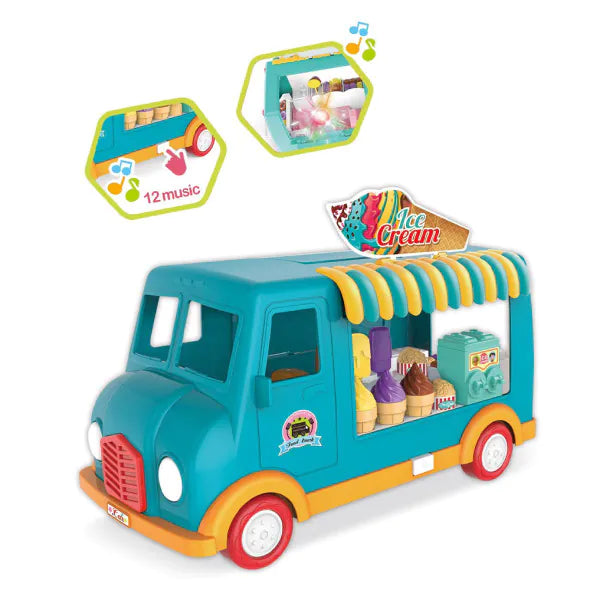 Food Truck Playset – Turquoise - Toys - OKO