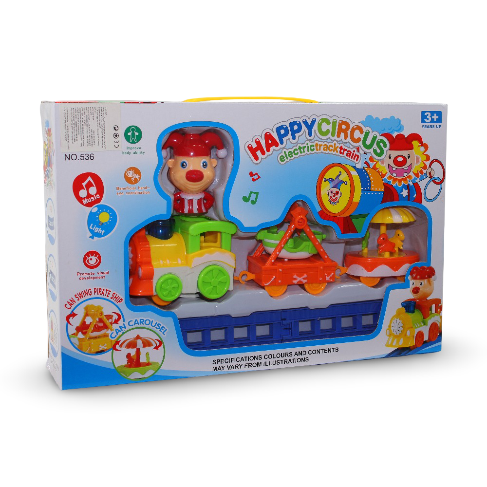 "Happy Circus" Electric Track Train Toy