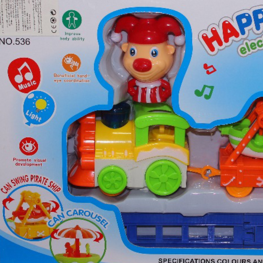 "Happy Circus" Electric Track Train Toy